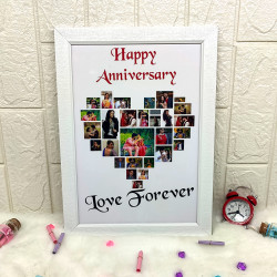 Photo Collage Frame / Anniversary Photo Frame