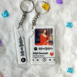 Spotify Couple Keychain / Spotify Keychain