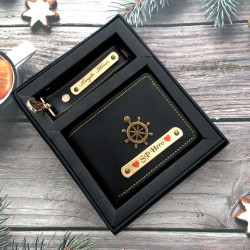 Wallet keychain combo / Personalised Gifts For Men