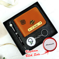 Gift For CA / Wallet Pen Keychain Combo