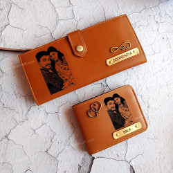Gift For Couple / Wallet Combo for Couple