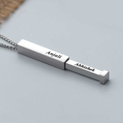 personalized bar pendant / custom bar pendant