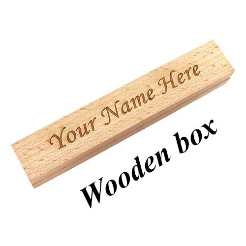 Wooden pen box